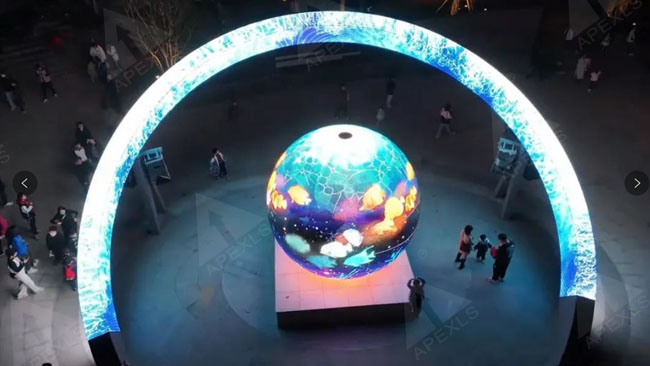 “数字夜游”启幕！康硕展LED创意屏精彩亮相惠阳淡水墟文化特色街