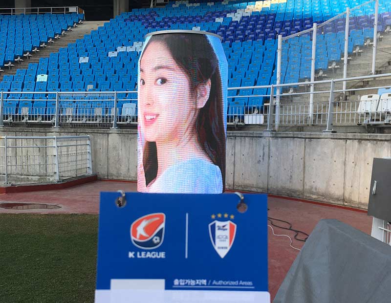 韩国P8MM户外易拉罐LED显示屏