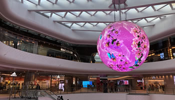 led球形屏应用领域