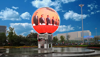 led球形屏应用领域
